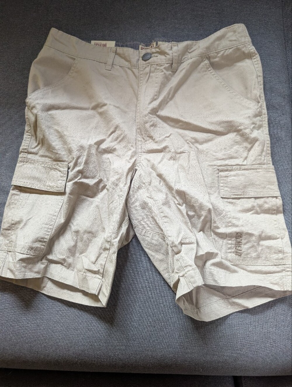 RedHead Stockton Ripstop Cargo Shorts In Beige